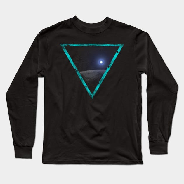 Space View - surrealism Long Sleeve T-Shirt by Nikokosmos